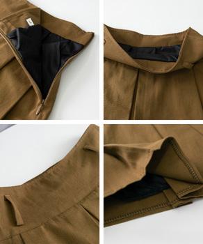 ミニボックススカートプリーツ ベルト付き 送料無料 即日発送-9