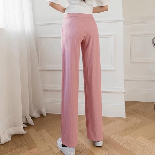 ワイドパンツ　プリーツ　美脚 送料無料 即日発送-8