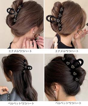 ヘアクリップ おしゃれバンスクリップ 送料無料 即日発送-1