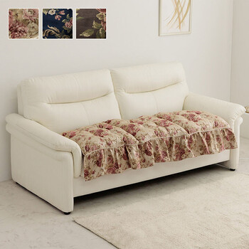 クッション 約55×160cm 日本製 洗える ソファ フリル フリーシート エレガント オリビア フリルフリーシート 送料無料-0