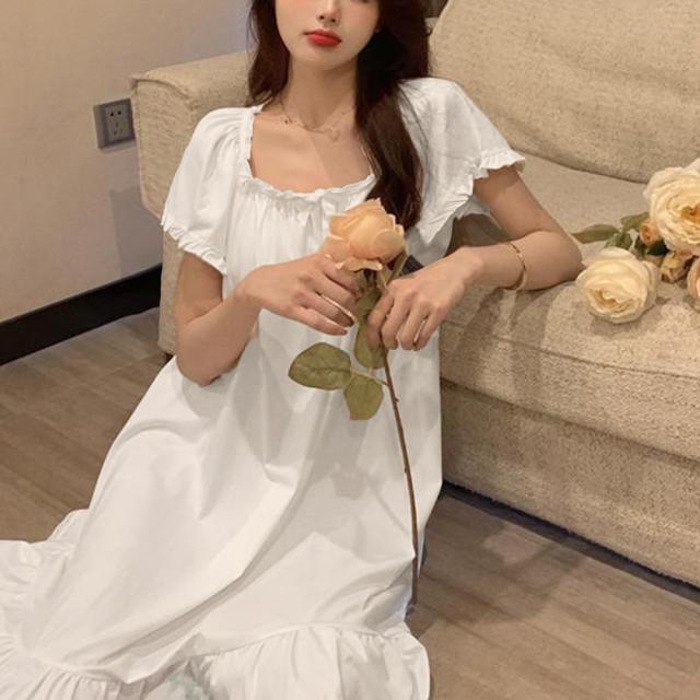 パジャマ レディース ワンピース 春夏秋 送料無料 即日発送-9