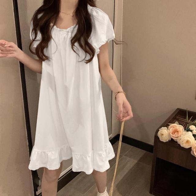 パジャマ レディース ワンピース 春夏秋 送料無料 即日発送-7