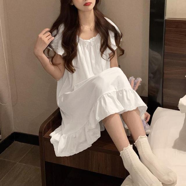 パジャマ レディース ワンピース 春夏秋 送料無料 即日発送-8