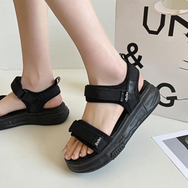 スポーツサンダル 厚底 ベルトサンダル 送料無料 即日発送-5