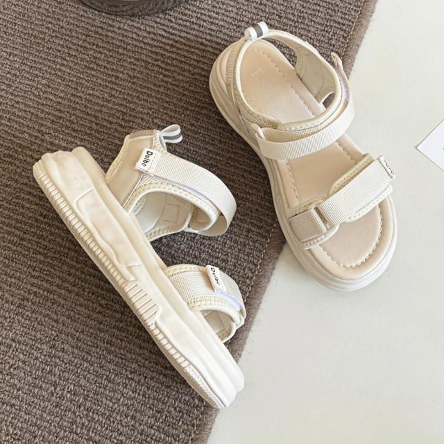 スポーツサンダル 厚底 ベルトサンダル 送料無料 即日発送-8