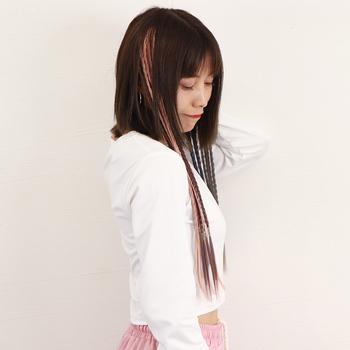 エクステ 三つ編み派手ワンタッチエクステ 送料無料 即日発送-6