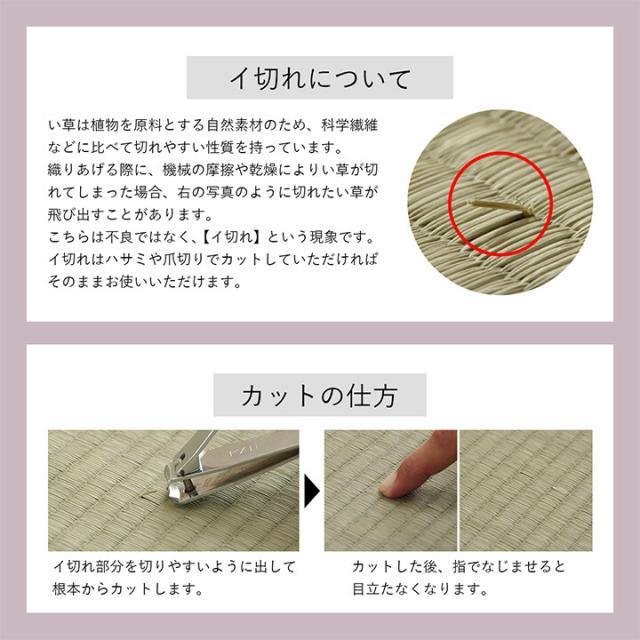 カーペット ラグ 約180×240cm い草 畳 自然素材 夏用 涼しい チェック柄 おしゃれ 滑り止め NCX リープ 送料無料-10