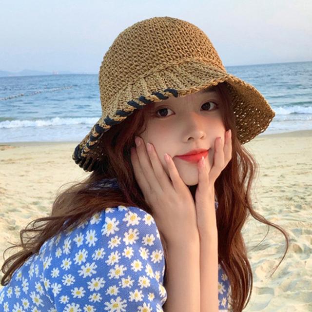 麦わら帽子 ストローハット レディース SK19235812-8705 送料無料 即日発送-5