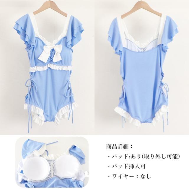 ワンピース水着 レディース モノキニ夏 送料無料 即日発送-2