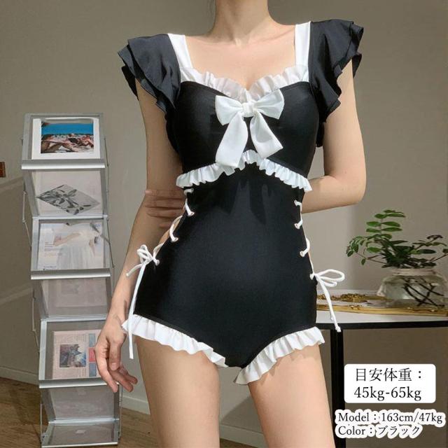 ワンピース水着 レディース モノキニ夏 送料無料 即日発送-4