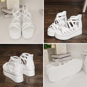 厚底サンダル クロスストラップサンダル夏 送料無料 即日発送-2