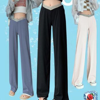 マタニティパンツローウエストワイドパンツ 送料無料 即日発送-8