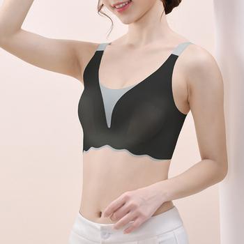 ワイヤレスブラ セクシー シームレスブラ 送料無料 即日発送-4