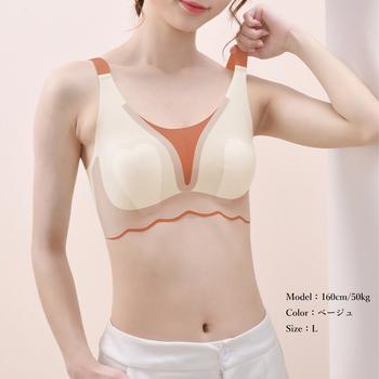 ワイヤレスブラ セクシー シームレスブラ 送料無料 即日発送-5