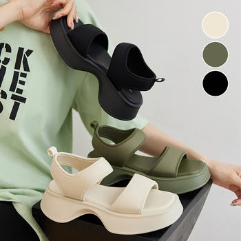 スポーツサンダル 厚底 ボリューム 送料無料 即日発送-0