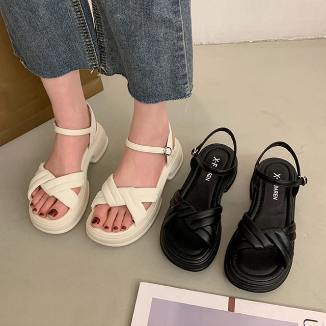 厚底サンダル 美脚 レディース 夏 送料無料 即日発送-8