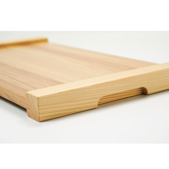 和食器 タモ＆桧プレート 中 日本製 送料無料-2