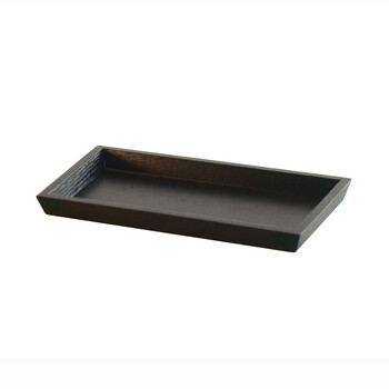 木製 WM トレイ  ブラウン ブラック インテリア 室内備品 日本製 送料無料-1