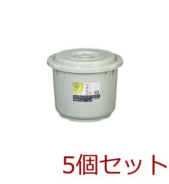 トンボつけもの容器蓋押蓋付10型グレー MM021888-C9082 ×5個セット 送料無料 即日発送-0