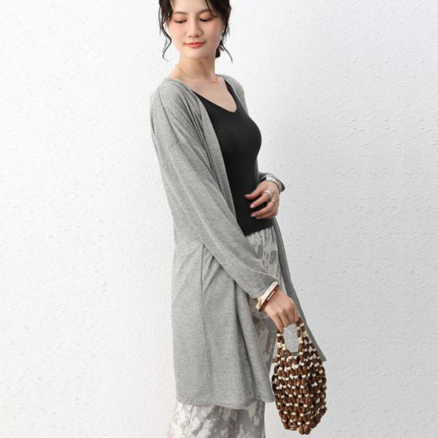 サマーニットカーディガン レディース薄手 送料無料 即日発送-6