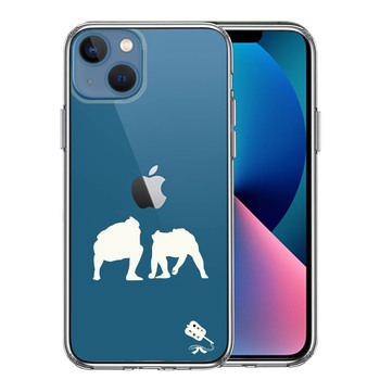 iPhone13mini ケース クリア 相撲 おすもう 仕切り 白 スマホケース 側面ソフト 背面ハード ハイブリッド 送料無料-0