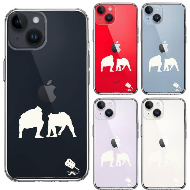 iPhone14Plus ケース クリア 相撲 おすもう 仕切り 白 スマホケース 側面ソフト 背面ハード ハイブリッド  送料無料-1