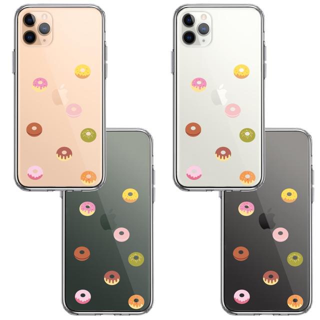 iPhone11pro ケース クリア ドーナッツ ドーナツ スマホケース 側面ソフト 背面ハード ハイブリッド  送料無料-1