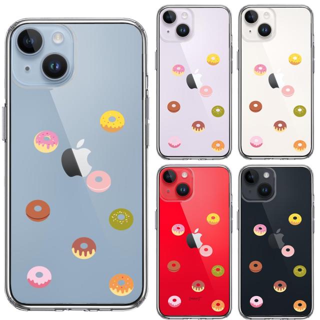 iPhone14 ケース クリア ドーナッツ ドーナツ スマホケース 側面ソフト 背面ハード ハイブリッド 送料無料-1