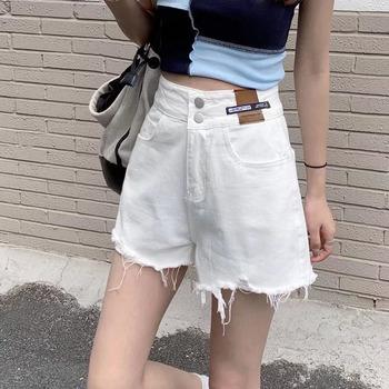 ダメージ加工デニムショートパンツ 送料無料 即日発送-6