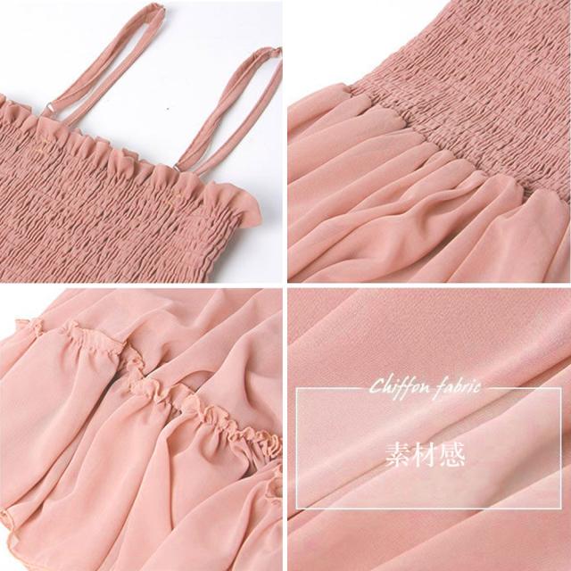 キャミワンピース＆カーディガン2点セット 送料無料 即日発送-3