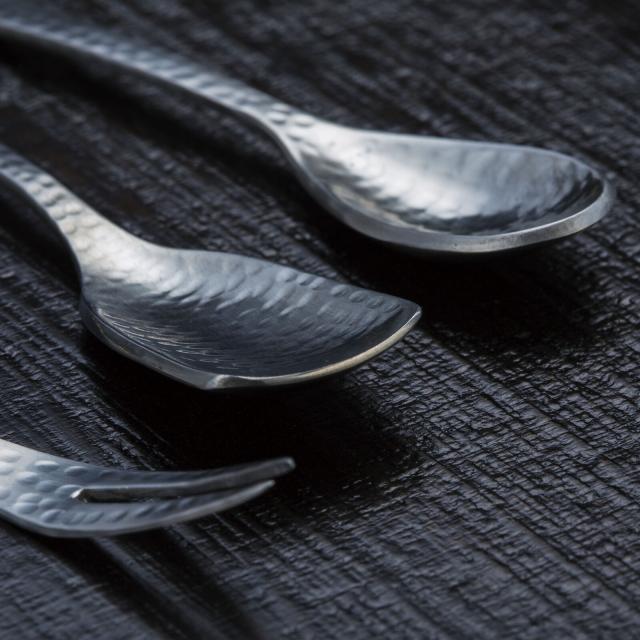 和食器 槌 tsuchi ステンレスカトラリー マット レンゲスプーン 5セット 送料無料-1