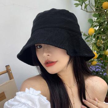 バケットハット 小顔 UV対策帽子 送料無料 即日発送-2