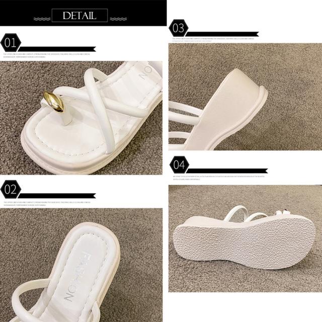 厚底 親指トングサンダル レディース美脚 送料無料 即日発送-2