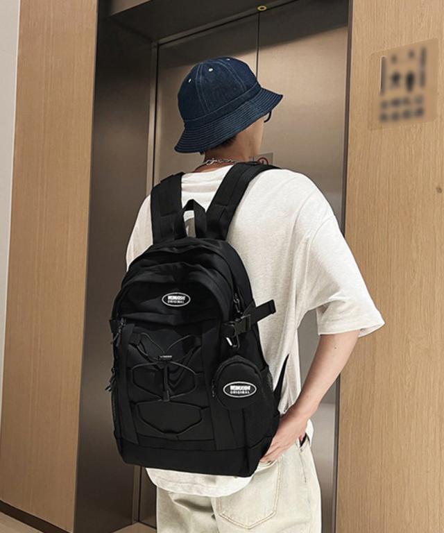 大容量 リュックサック男女兼用デイパック 送料無料 即日発送-5