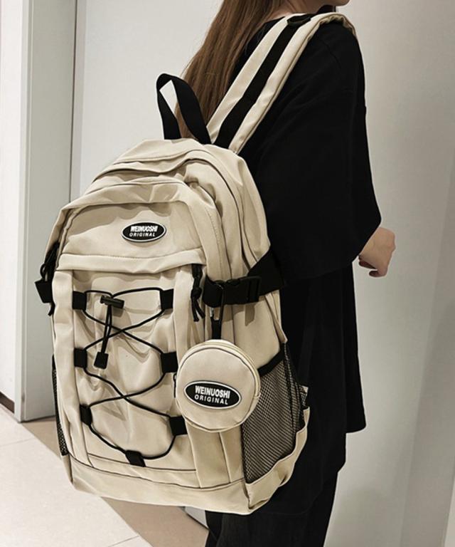 大容量 リュックサック男女兼用デイパック 送料無料 即日発送-6