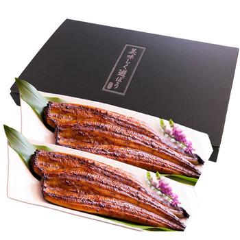 鰻楽 九州産 うなぎ蒲焼 4尾 計560g 送料無料-1