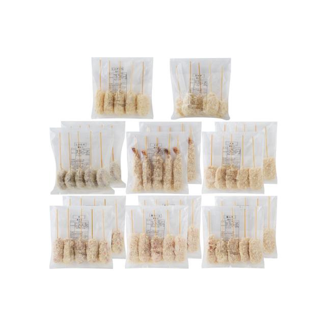 大阪名物 串カツ F 8種 計70本 ギフト対応可 送料無料-1