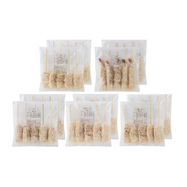 大阪名物 串カツ E 5種 計50本 ギフト対応可 送料無料-1