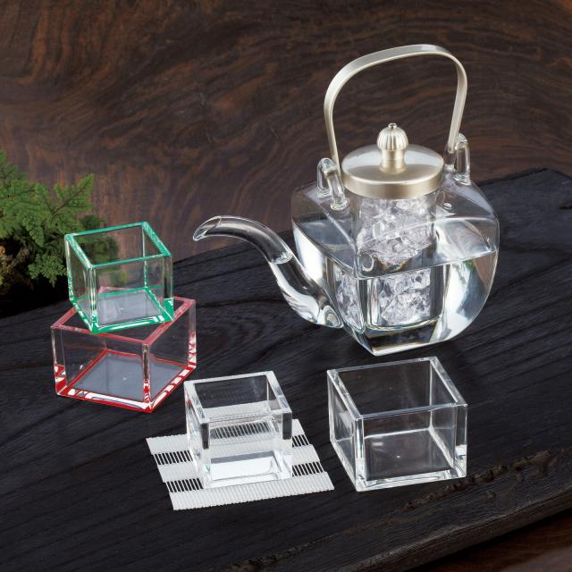 和食器 ミニクリア桝 乱反射の演出 6色 キッチン インテリア雑貨 パーティーやイベントにも 日本製 4セット 送料無料-7