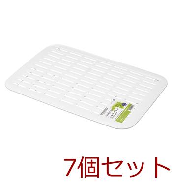 クッキンパルシンクマットホワイト MM022033-C9119 ×7個セット 送料無料 即日発送-0