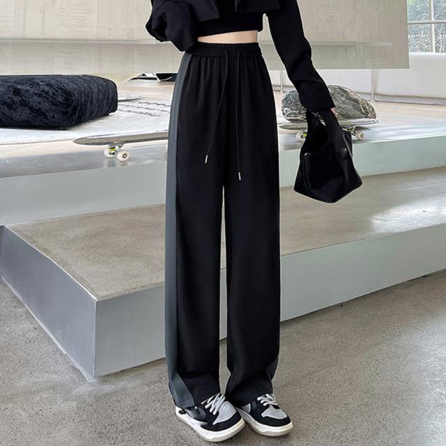 セミワイドパンツ ジョガーパンツ 送料無料 即日発送-4