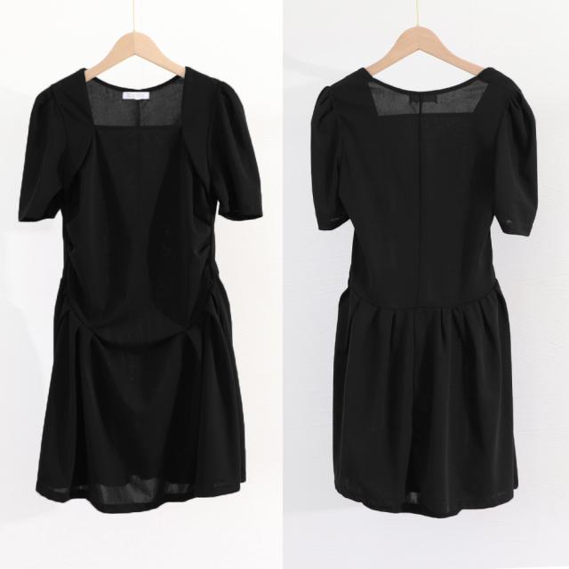 ミニワンピース レディース 夏服半袖 送料無料 即日発送-2