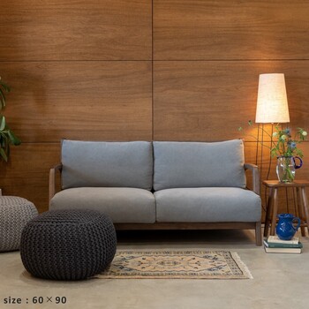 ラグ 190×240 お部屋が明るくなる天然素材のトライバル風ラグ FLOWER 送料無料-4