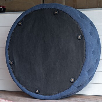 直径100cm帆布生地のゆったりスツール ienowa スツール ボヤージュ 送料無料-5