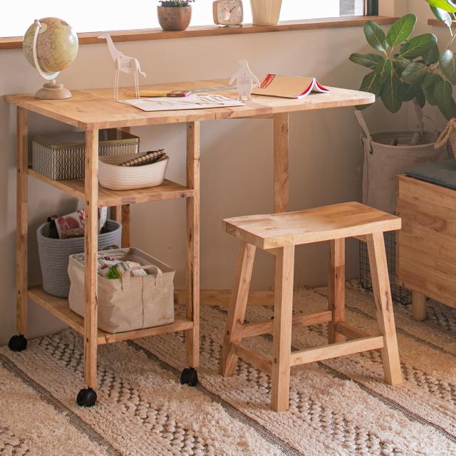 天然木をふんだんに使ったナチュラルシリーズ NATURAL SIGNATURE スツール 送料無料-1