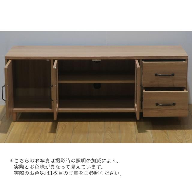 ナチュラルなテイストが魅力的なシリーズ 組立家具 120ローボード エリス 送料無料-6