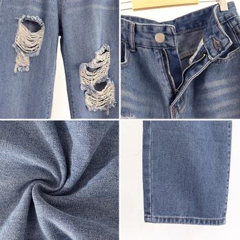 ダメージデニムパンツ クラッシュジーンズ SK19406538-2699 送料無料 即日発送-3