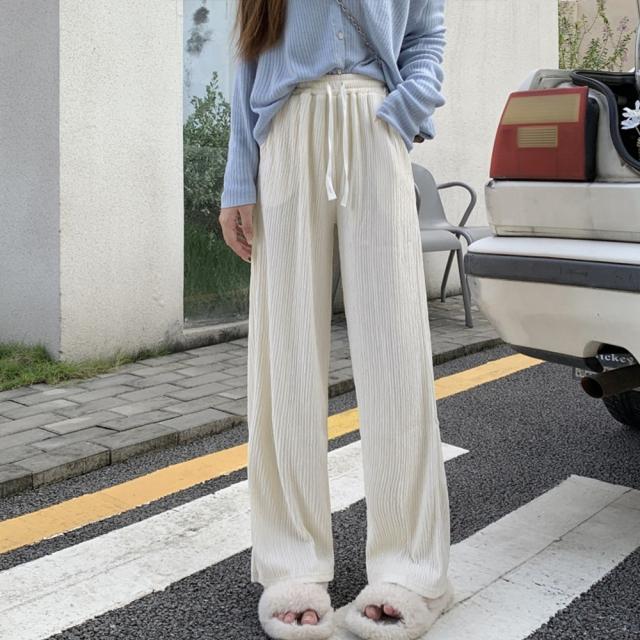 セミワイドパンツハイウエストロングパンツ SK19406536-2701 送料無料 即日発送-5