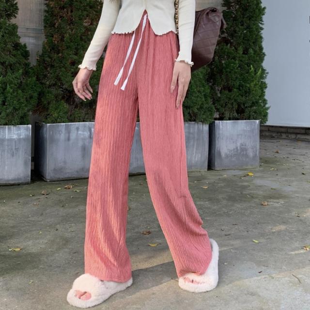 セミワイドパンツハイウエストロングパンツ SK19406536-2701 送料無料 即日発送-8