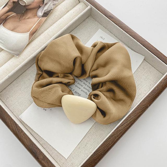 シュシュ サテン ヘアゴム 送料無料 即日発送-3